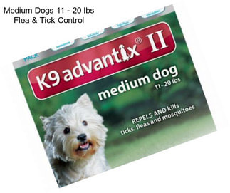 Medium Dogs 11 - 20 lbs Flea & Tick Control