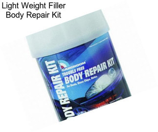 Light Weight Filler Body Repair Kit