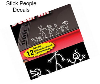 Stick People Decals