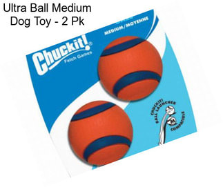 Ultra Ball Medium Dog Toy - 2 Pk