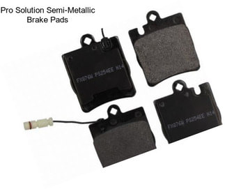 Pro Solution Semi-Metallic Brake Pads