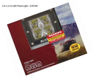 2 In x 2 In LED Flood Light - C3072K