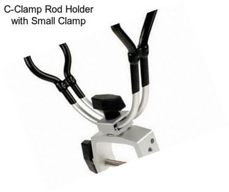 C-Clamp Rod Holder with Small Clamp