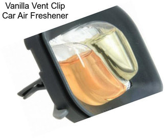 Vanilla Vent Clip Car Air Freshener