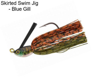 Skirted Swim Jig - Blue Gill