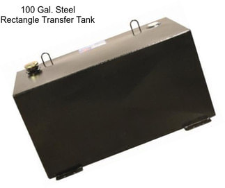 100 Gal. Steel Rectangle Transfer Tank