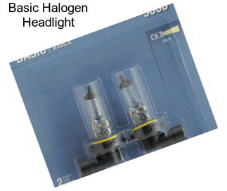 Basic Halogen Headlight