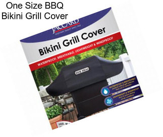 One Size BBQ Bikini Grill Cover