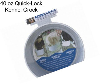 40 oz Quick-Lock Kennel Crock