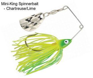 Mini-King Spinnerbait - Chartreuse/Lime