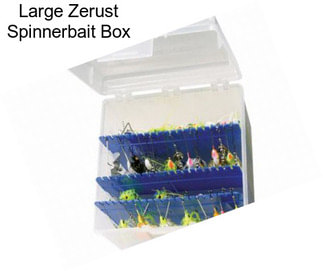 Large Zerust Spinnerbait Box