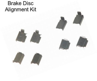 Brake Disc Alignment Kit