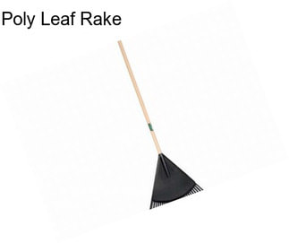 Poly Leaf Rake