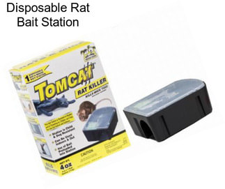 Disposable Rat Bait Station