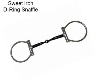 Sweet Iron D-Ring Snaffle