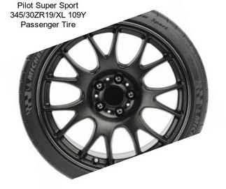 Pilot Super Sport 345/30ZR19/XL 109Y Passenger Tire