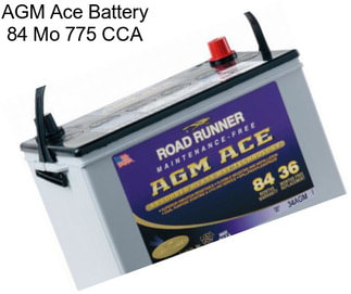 AGM Ace Battery 84 Mo 775 CCA