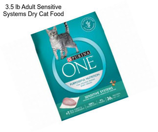 3.5 lb Adult Sensitive Systems Dry Cat Food