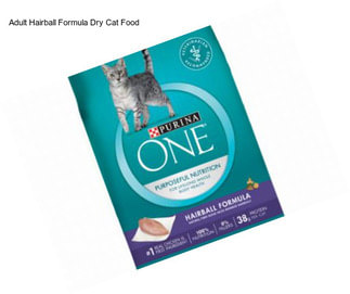 Adult Hairball Formula Dry Cat Food