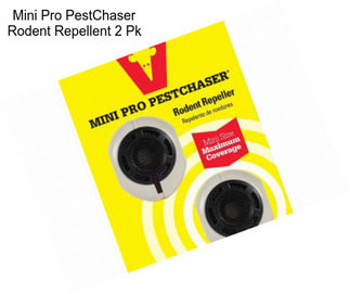 Mini Pro PestChaser Rodent Repellent 2 Pk