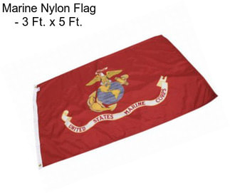 Marine Nylon Flag - 3 Ft. x 5 Ft.