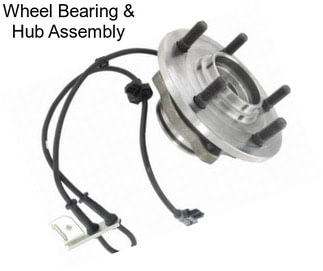 Wheel Bearing & Hub Assembly