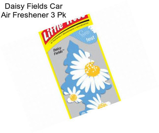 Daisy Fields Car Air Freshener 3 Pk