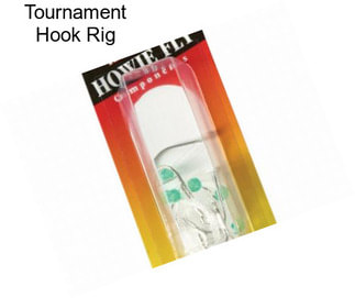 Tournament Hook Rig