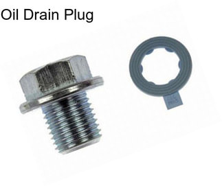 Oil Drain Plug