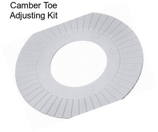 Camber Toe Adjusting Kit