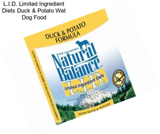 L.I.D. Limited Ingredient Diets Duck & Potato Wet Dog Food