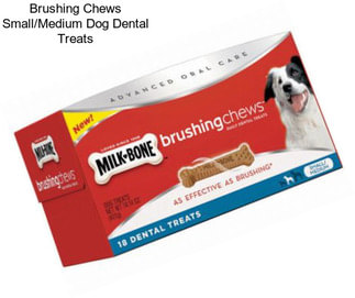 Brushing Chews Small/Medium Dog Dental Treats