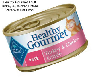 Healthy Gourmet Adult Turkey & Chicken Entree Pate Wet Cat Food