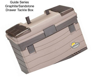 Guide Series Graphite/Sandstone Drawer Tackle Box