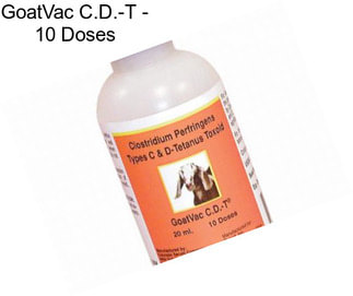 GoatVac C.D.-T - 10 Doses