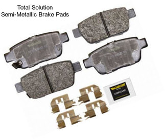 Total Solution Semi-Metallic Brake Pads