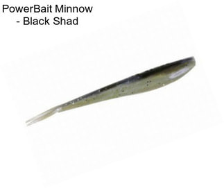 PowerBait Minnow - Black Shad