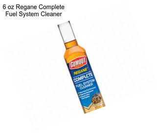 6 oz Regane Complete Fuel System Cleaner