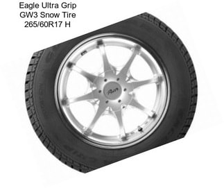 Eagle Ultra Grip GW3 Snow Tire 265/60R17 H