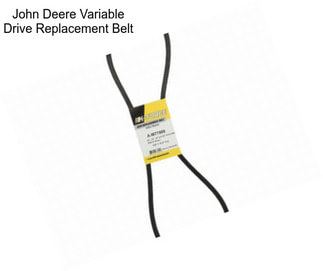 John Deere Variable Drive Replacement Belt