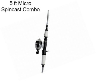 5 ft Micro Spincast Combo