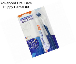 Advanced Oral Care Puppy Dental Kit