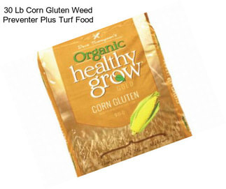 30 Lb Corn Gluten Weed Preventer Plus Turf Food