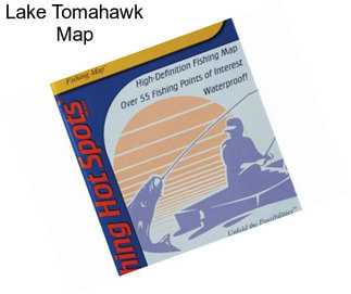 Lake Tomahawk Map