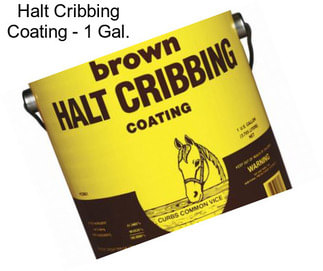 Halt Cribbing Coating - 1 Gal.