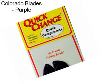 Colorado Blades - Purple