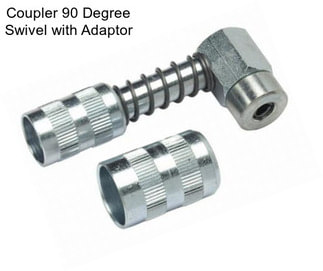 Coupler 90 Degree Swivel with Adaptor