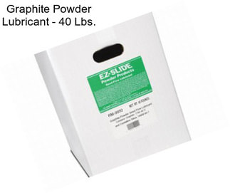 Graphite Powder Lubricant - 40 Lbs.