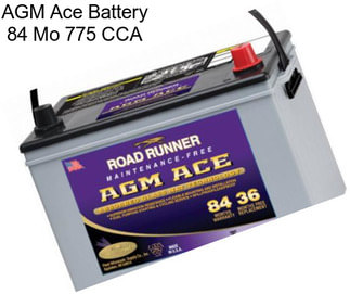 AGM Ace Battery 84 Mo 775 CCA