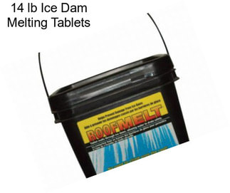 14 lb Ice Dam Melting Tablets